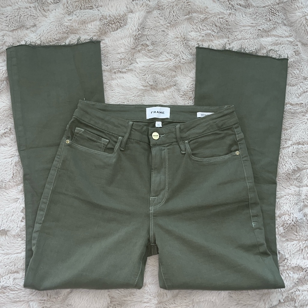 Frame Denim Women's Olive Jeans